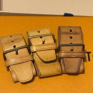 Louis Vuitton Keepall Vachetta Handle Holder Set – 3 Pieces